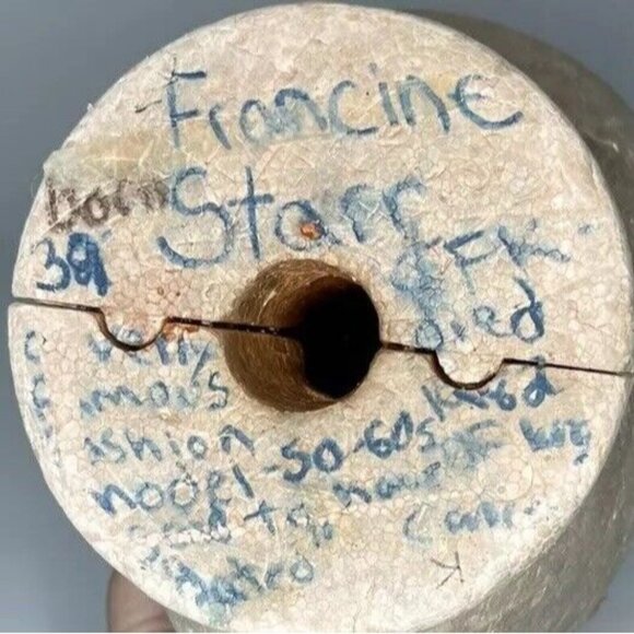 SOLD eBay Art Hand Painted Mannequin Head MCM Model Art Display Hat Wig Form - Picture 2 of 11